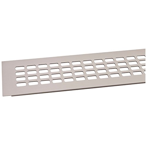 Secotec 105031348 -  Rejilla de ventilación, Titanio /Acero inoxidable