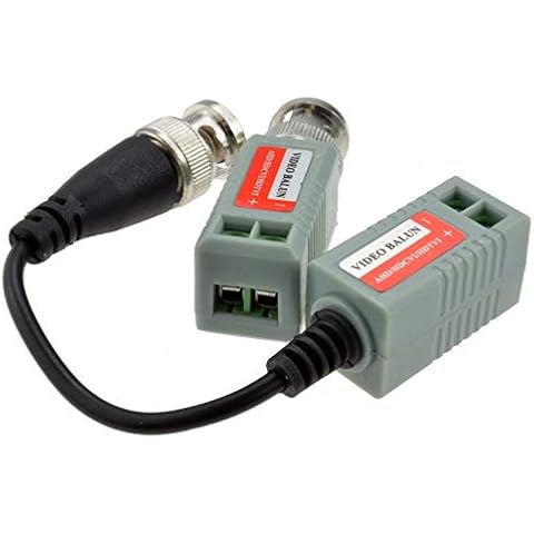 Adaptador Transceptor de Video Balun BNC Keple Cover