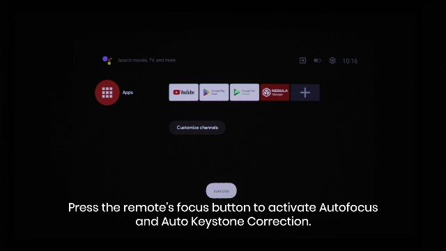 Auto and Manual keystone correction