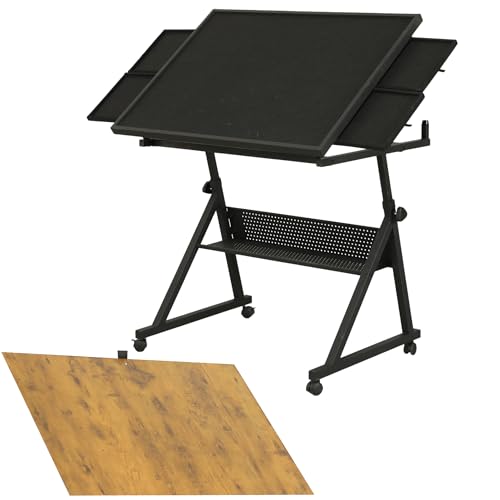 Plturdke Versatile Jigsaw Puzzle Board, 1500-Piece Table with Movable Design & Storage, Adjustable Height for Custom Use & Home D?cor