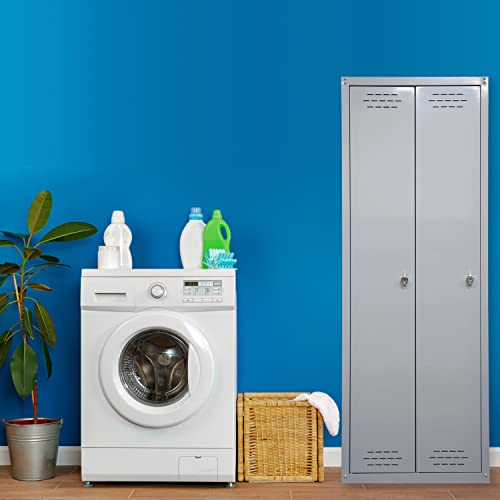 GRIMA Armadietto spogliatoio a 2 ante in metallo