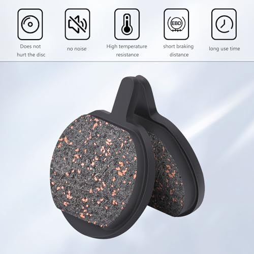 Road Passion Fahrrad Scheibenbremsbeläge für Jak-5 B777 TRINX Forever,Hayes Sole Mechanical CX Pro Expert Comp GX-C GX-2 MX-1 2 3 4 5 MX2-XC