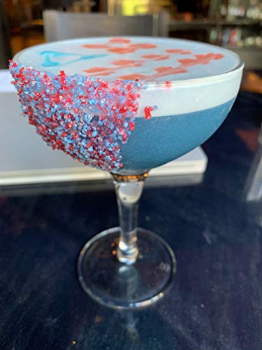 Snowy River Americas Cocktail Sugar - Naturally Colored 4th July Red, White & Blue Cocktail Rimmer, Beverage Rimmer, Margaritas, Kosher (Americas, 3oz Gift Bottle) - Thumbnail 6