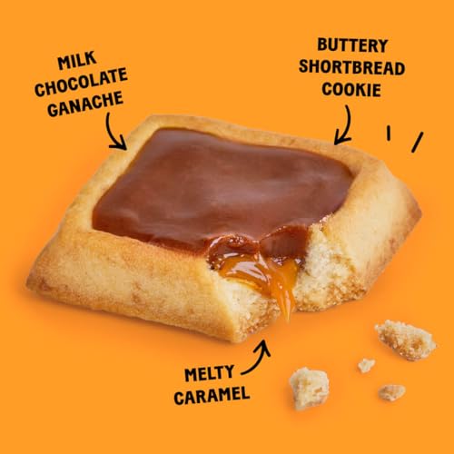 Image of Michel & Augustin Cookie Variety Pack, Caramel /Hazelnut, 15ct Bags, 3-Pack
