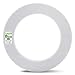 Produktbild FloraCraft Styropor, abgerundete Kante eingeschweißt Kranz, 16 Zoll von 21/2 von 2, weiß