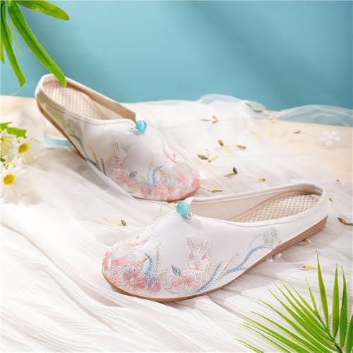 Mules élégantes de style chinois pour flâner à la maison avec style - 2