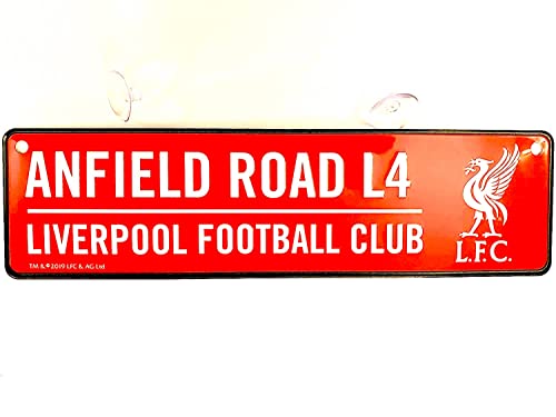 Liverpool Football Club Mini Street Sign Red