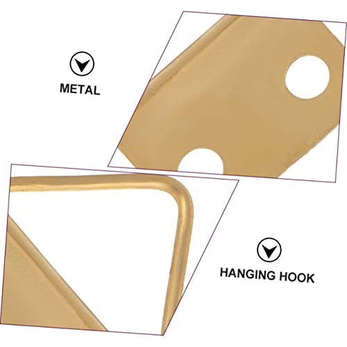 Image of 150pcs Triangle Picture Hangers Photo Frame Buckles for Easy Wall Hanging for Home Office and Art Displays