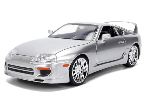 JDM Tuners - 1995 Toyota Supra (Plateado) 1:24 miniatura 2