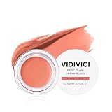 VIDIVICI (ビディビーチ公式) クリームチーク 血色カラー 多幸感メイク ツヤ スキンケア 保湿 韓国コスメ イエベ ブルべ ニュート (02_ロージーダリア)