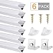 Perfil de Aluminio, DazSpirit 6 Pack 1M/3,3ft V Forma, Cubierta de difusor...