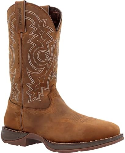 Durango® Rebel Work™ Steel Toe Waterproof Western Boot Size 12(M) | Image 4