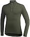Produktbild Woolpower 400 Zip Rollkragen Oliv Größe XS 2022 Unterwäsche