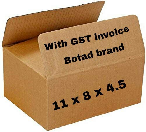 BOTAD? 3 Ply Corrugated Brown Box/Shipping Boxes/Packaging Boxes 11 inch x 8 inch x 4.5 inch (50)