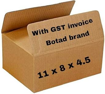 BOTAD? 3 Ply Corrugated Brown Box/Shipping Boxes/Packaging Boxes 11 inch x 8 inch x 4.5 inch (50)