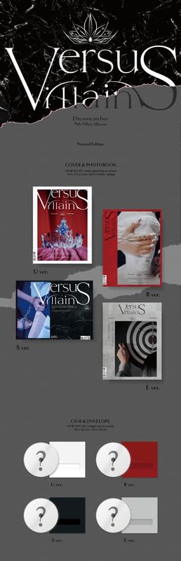 VillainS DREAMCATCHER Album – [C Ver. Limited Edition] 9th Mini Album + Pre-Order Benefits + Freebies BolsVos - 4