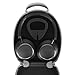 Geekria Shield Headphones Case Compatible with Soundcore Q11i, Space Q45, Life Q35, Life Q30, Life Q20i, Replacement Hard Shell Travel Carrying Bag with Cable Storage (Microfiber Grey)
