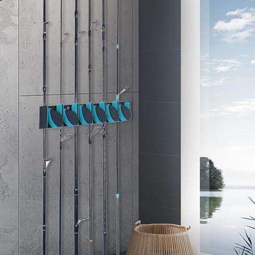 Supports de canne à pêche pour mur sans perçage et modulable pour une installation rapide - 3