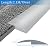 PVC Floor Transition Strip Self Adhesive Carpet to Tile Floor Transition Strip Carpet Edging Trim PVC Threshold Transitions Suitable for Threshold Height Less Than 5 mm (6.3Ft, Gray)