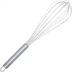 Fuet profissional premium OvosFuet Inox 45Cm Reforçado Bolo massas confeitariaaa