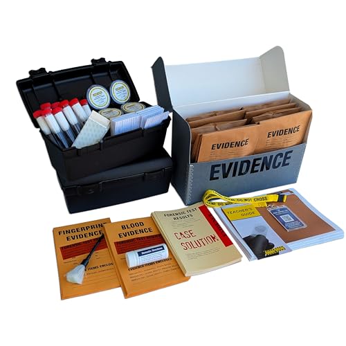 Crime Scene Forensic Science Mega Kit: The Missy Hammond Case - 40-Student Pack