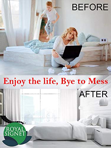 Royal Signet Bed Sheet Fasteners Suspenders King, Sheet Fasteners Twin, Bed Suspenders, Triangle Bed Sheet Holders Fasteners, Mattress Suspenders, Sheet Holder For Corners Sheet Stays Twin #TOP7