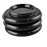 Grand Piano Caster Cups Black ABS Plastic Piano Leg Cups Pads for Grand Piano