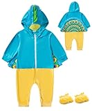 Nwnip Baby Halloween Costumes Animal Peacock Costumes Toddler Funny Costumes Role Playing（Blue,9-12M