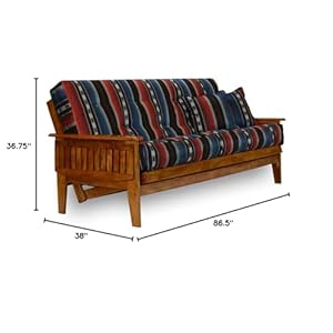   Nirvana-Futons-8-Inch-Eastridge-Futon-Set-Queen