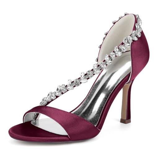 Chaussures de mariée élégantes FGRID à bout ouvert pour sublimer une robe de cérémonie