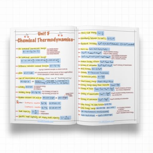 Image of Class 12 PCB Combo 2026-27 | Physics & Chemistry Formula Sheets + Biology Short Notes | Handwritten Colorful Notes Book Set | CBSE NCERT Quick Revision Guide
