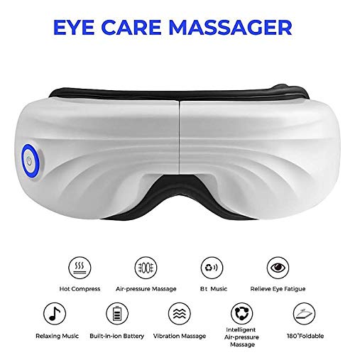 Preisvergleich Produktbild STHfficial Elektrische Vibration Bluetooth Augenmassagegerät Falten Müdigkeit Entlasten Die Augenpflege