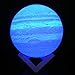 Hyodream Galaxy Lamp Planet Light for Kids Gift for Women USB Charging and Touch and Remote Control Brightness 3D Printed 16colors Jupiter Night Light (5.9 in)