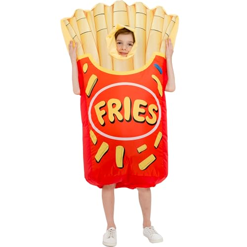 Disfraz hinchable de papas para niños miniatura 4