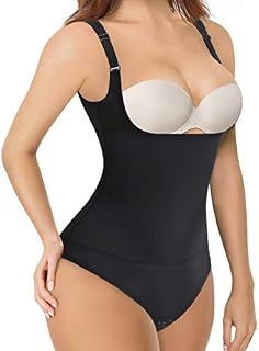 Junlan Waist Trainer Body Shaper Bodysuit Women Corset Cincher Shapewear Open Bra