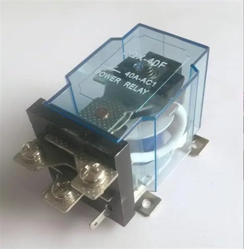 Relé JQX-40F 1Z 40A 12V soluciona fallos por sobrecarga en placas de control