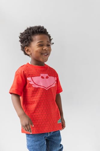 PJ Masks Gekko Catboy Owlette 3 Pack Graphic T-Shirts Toddler to Big Kid4