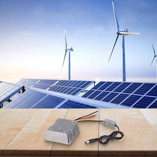 12V to 56V Power Converter Step Up DC Adapter for Starlink Router 3A 168W Aluminum Alloy Gray4