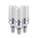 Produktbild COMY E12 12W LED Glühbirne Birnen, mit 60 SMD 2835, 12W Dreifarbige Mais Glühbirne (3000k, 4000k, 6000k) Ersetzen Sie die 120-W-Halogenlampe,AC110V/240V 1200LM 360° Abstrahlwinkel 3 er Pack,110v