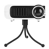 Mini proyectores portátiles, proyector de Cine en casa con Contraste 1000: 1, proyector de películas para reuniones...