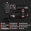 Radioddity DB40-G GMRS Mobile Radio, 40W Long Range Repeater-Capable Two Way Radio with Dual Display, VOX, 169 Channels, UHF RX, for Off-Road, Vehicle Communication