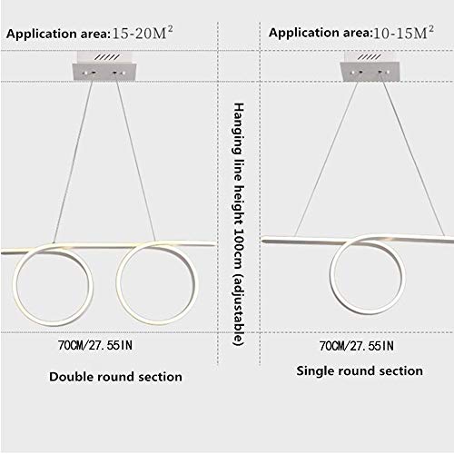 Plafond LED suspendu acrylique et aluminium au design épuré d'architecte