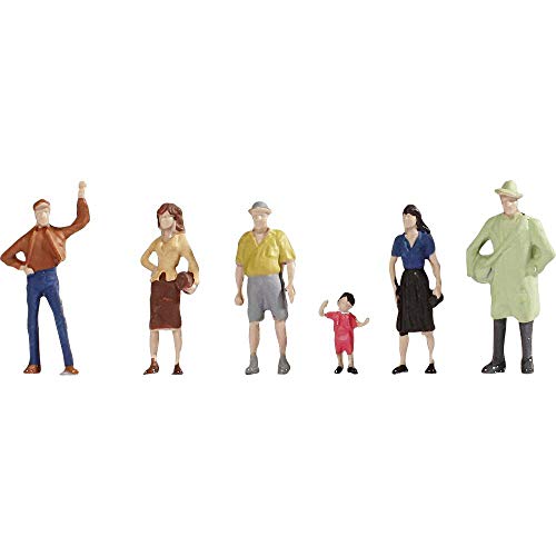 Preisvergleich Produktbild NOCH 38100 Spur N 1 Set Passanten, 6 Figuren