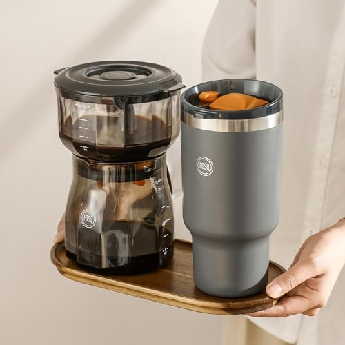 image for FOSA VacBrew Vacuum Coffee Maker – Rapid Hot & Cold Brew System | 4-