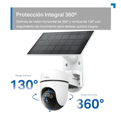 Tapo C610 Kit - Cámara Vigilancia WiFi Exterior 360º, Panel Solar, 2K 3MP - Image 7