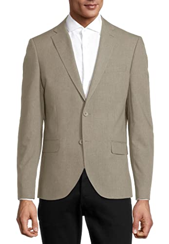 Steffen Klein Chaqueta de hombre de diseño para negocios, corte slim, arena, 50