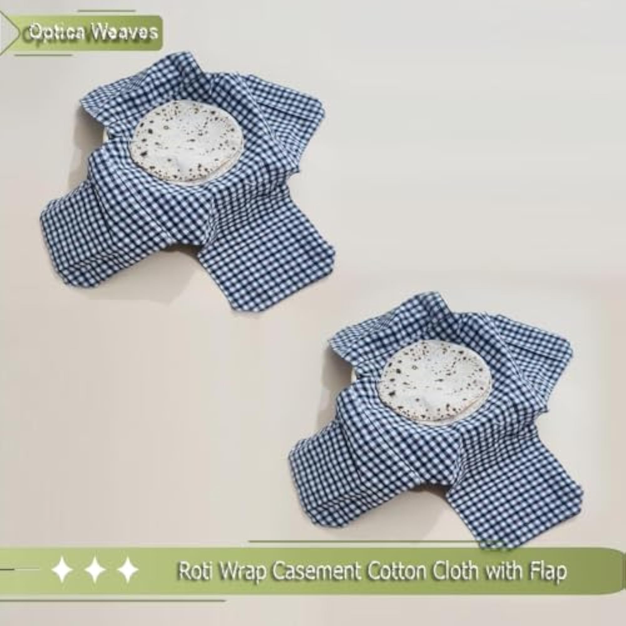 Cotton Double Layer Roti Clothes Wrap