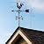 Montague Metal Products 32-Inch Weathervane with Swedish Iron Rooster Ornament