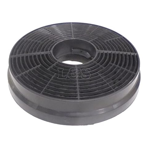 Carbon Charcoal Filter Disc Cartridge 108mm Dia Fits Logik Genuine Cooker Hoods Cover