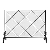 Cadre en fer forgé durable : Fabriqué en fer forgé robuste et recouvert d'un revêtement en poudre résistant à la chaleur et aux intempéries pour une performance durable à haute température.